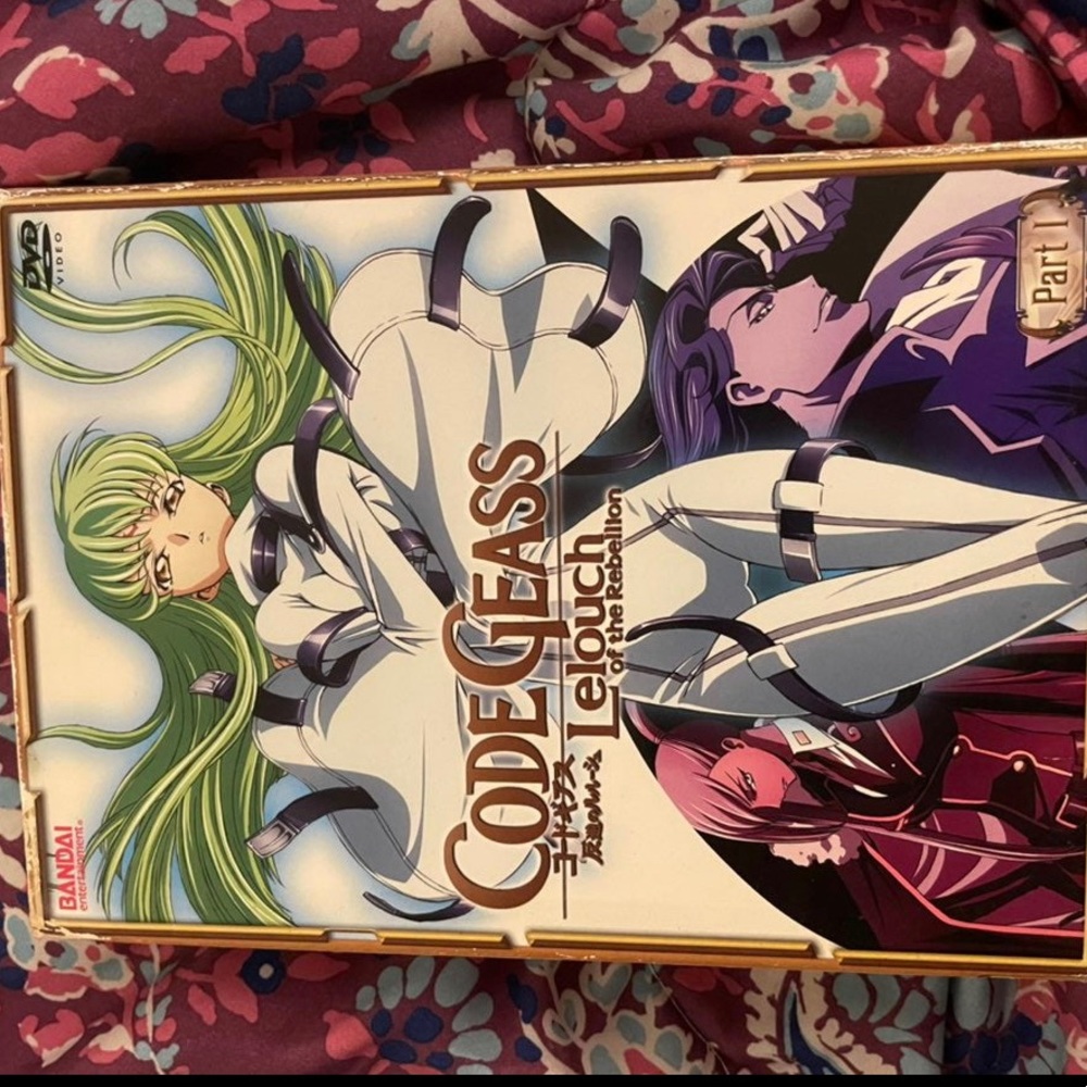 Code Geass: Lelouch of the Rebellion - Part. 1 (DVD, 2008, 2-Disc Set) Preowned